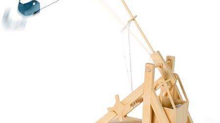 Dla fanów średniowiecza - rycerze i trebusz 1