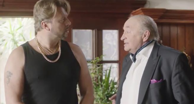 Bohdan Łazuka i Michał Milowicz w rolach z „Chłopaki nie płaczą” w kampanii OLX.pl (wideo)