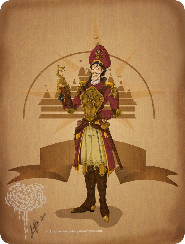 Bohaterowie Disneya w steampunkowym stylu! 7