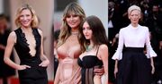 Otwarcie Festiwalu Filmowego w Wenecji: wydekoltowana Cate Blanchet, Heidi Klum z córką w tych samych sukniach, androgeniczna Tilda Swinton