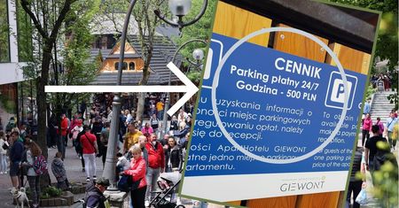 500 zł za godzinę. Właściciel parkingu przy Krupówkach zabrał głos