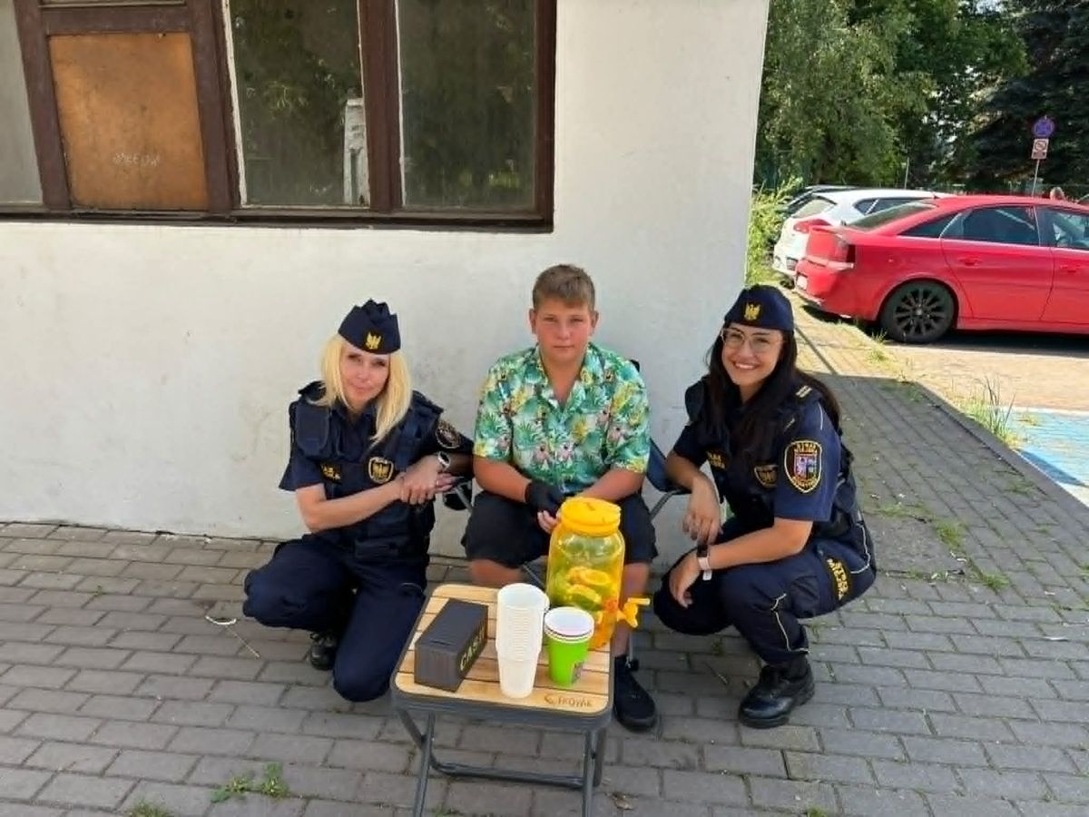 Fabian sprzedawał lemoniadę. Nietypowa interwencja. Dotarliśmy do strażników