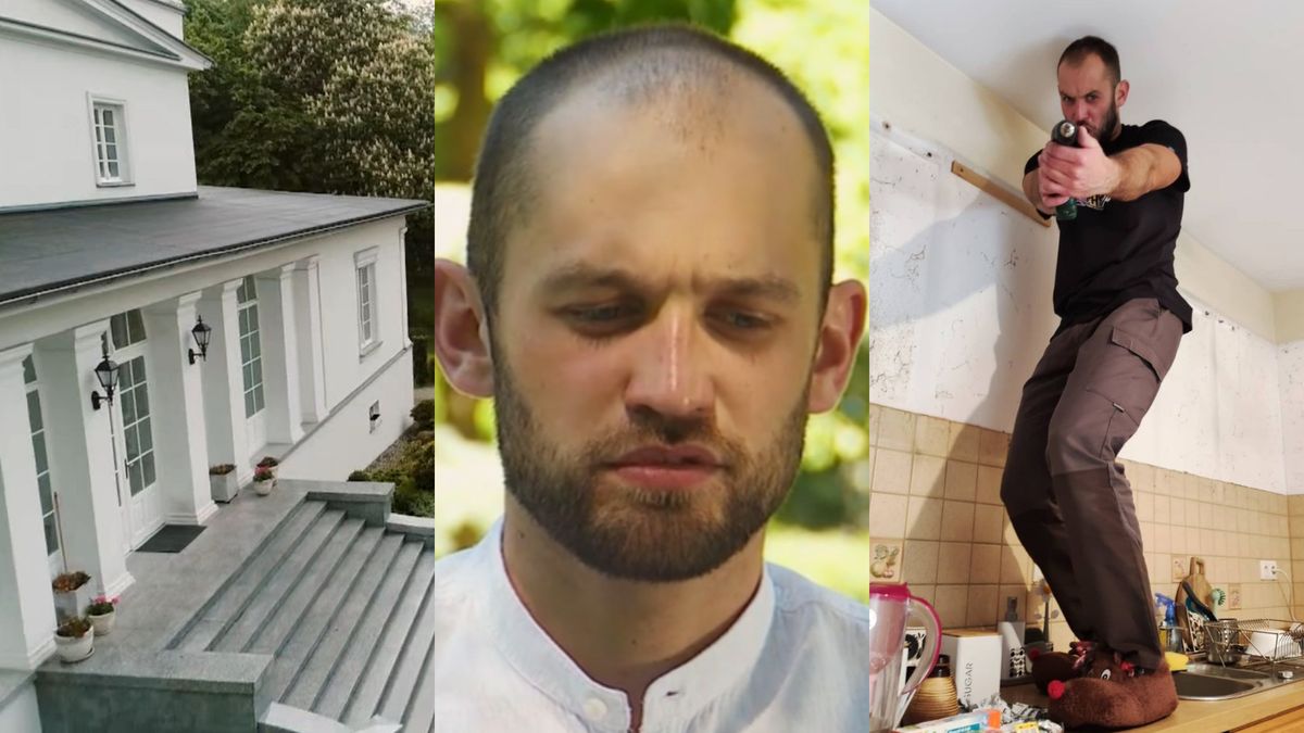 Stanisław z "Rolnika" zamieszkał "na swoim"... 100 metrów od pałacu 