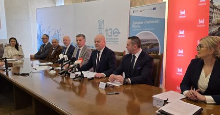 Kanalizacja, nowe drogi i modernizacja stacji uzdatniania wody - inwestycje w ramach zielono-niebieskiego Płocka!