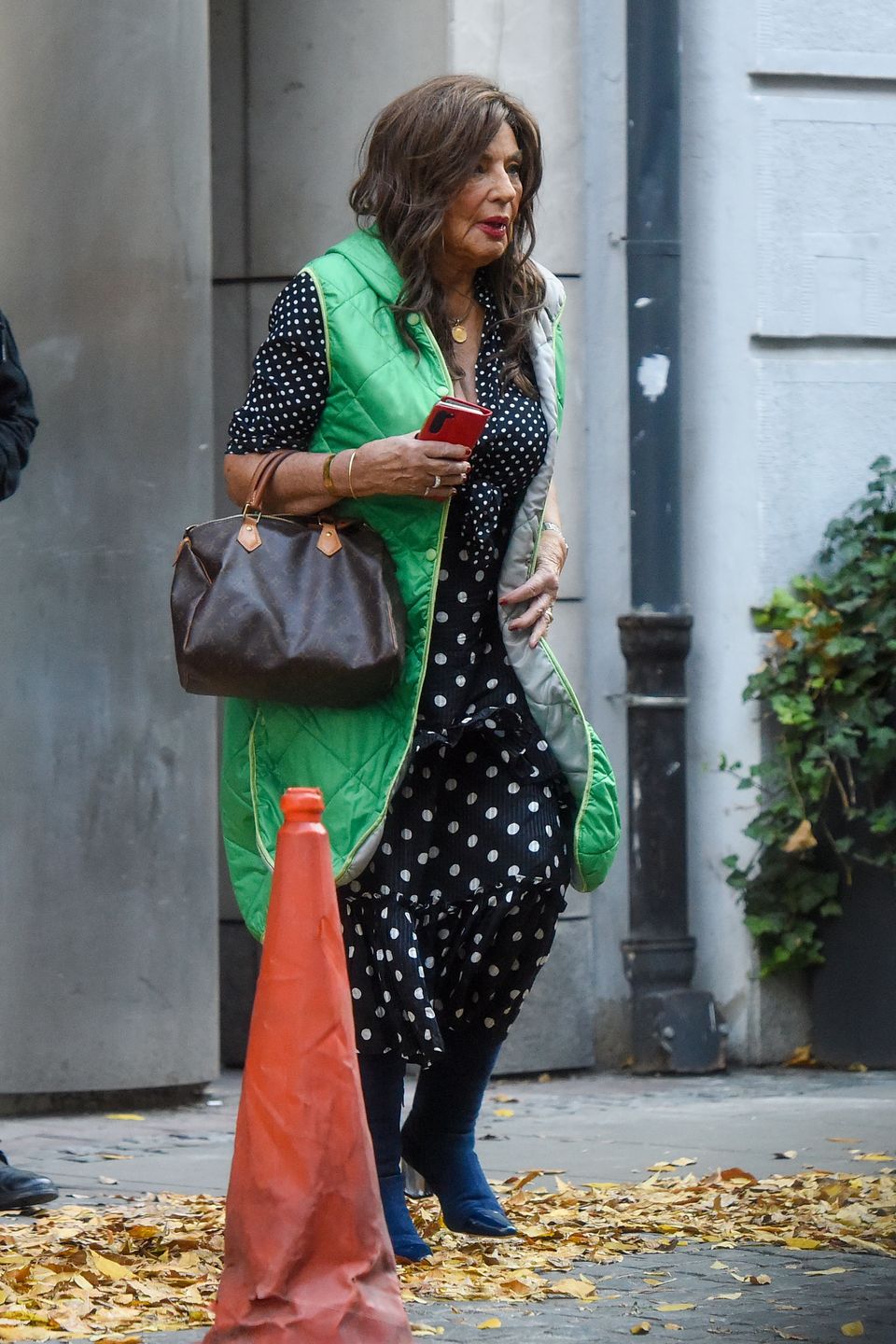 Agnieszka Fitkau-Perepeczko była widziana na ulicach Warszawy