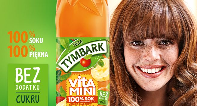 Maspex wprowadził Tymbark Vitamini bez dodatku cukru
