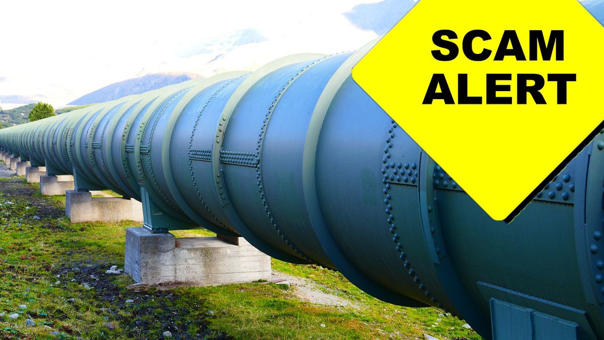 Uważajcie na oszustwo na Baltic Pipe - można stracić oszczędności życia