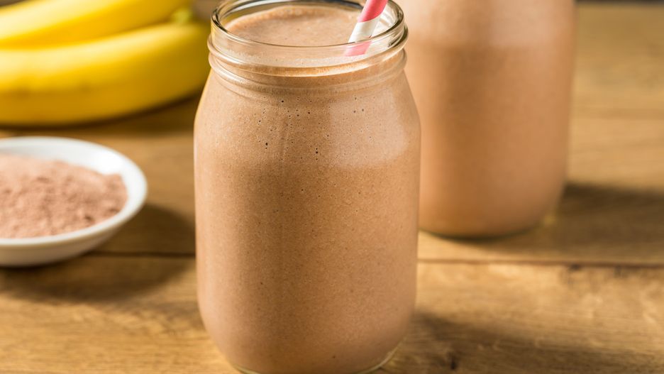 Sycący koktajl śniadaniowy.