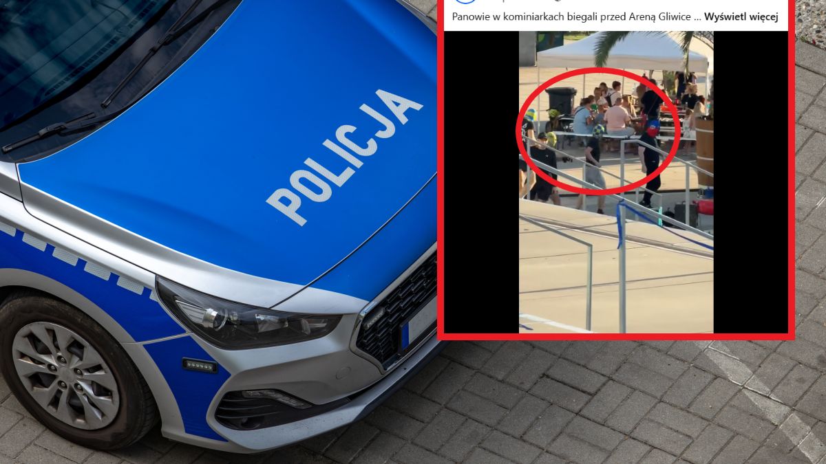 Zaskakujące sceny w Gliwicach. Mamy komentarz policji