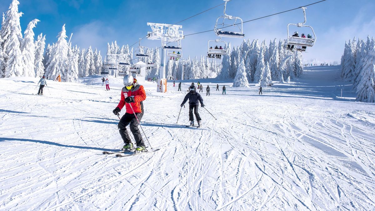 narty, ferie, narciarstwo, stok, ferie zimowe, narciarz, stoki