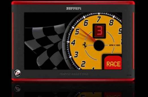 Nawigacja GPS od Ferrari