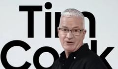 Tim Cook w reklamie Galaxy Fold 8 od Samsunga. Ale to nie ten z Apple.