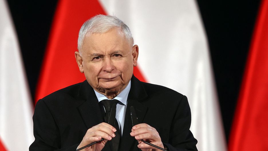 Prezes PiS Jarosław Kaczyński