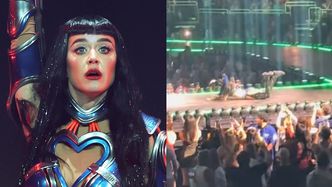Katy Perry zaliczyła WPADKĘ podczas koncertu! Internauci bezwzględni: "Cała trasa jest ŻENUJĄCA"