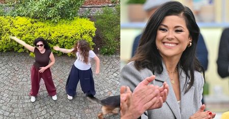 Katarzyna Cichopek pokazała, jak tańczy z 12-LETNIĄ CÓRKĄ! "Jak siostry" (WIDEO)