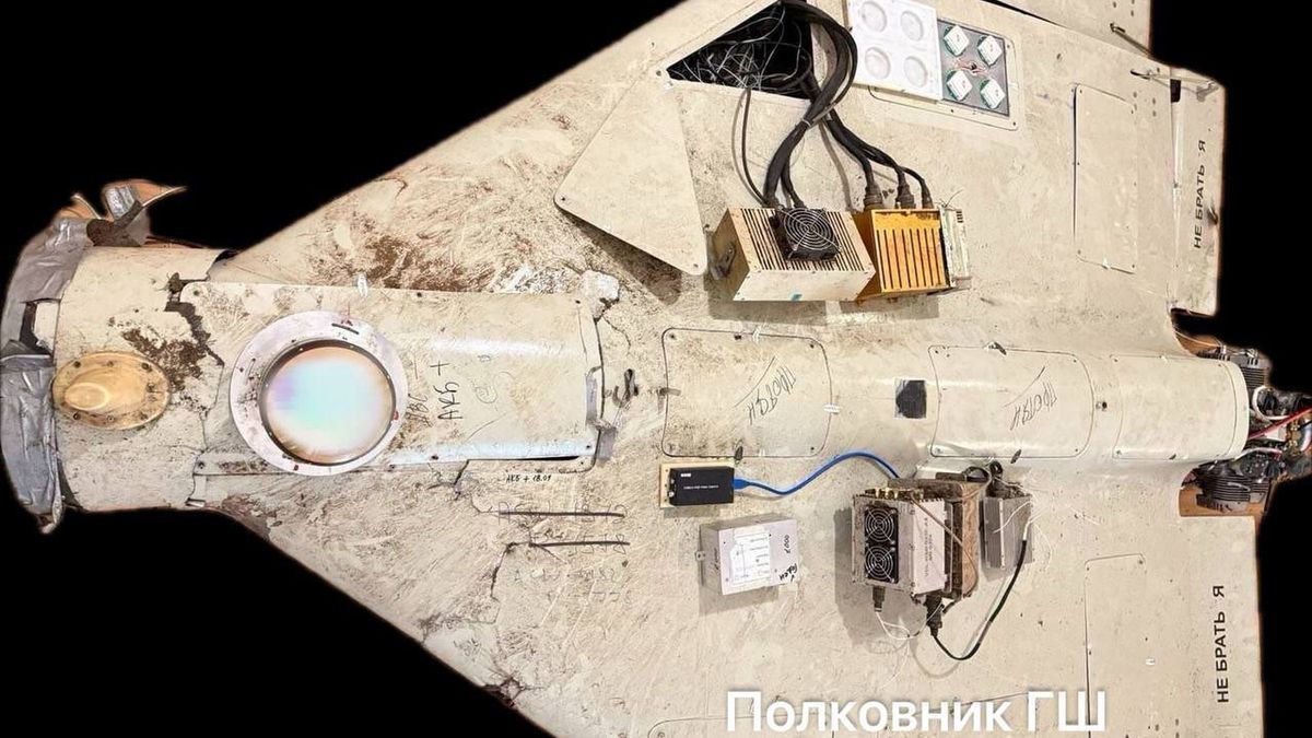 Rosyjski Shahed z noktowizją