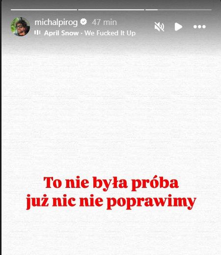 Piróg zabrał głos po ogłoszeniu wyniku wyborów prezydenckich