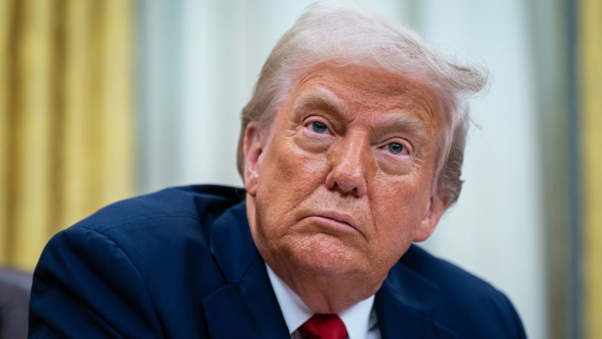 Sondaż poparcia dla Donalda Trumpa.