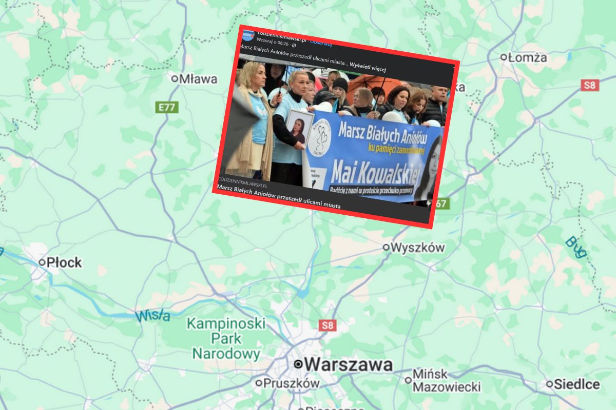 "Nie zasłużyła na taką śmierć". Mieszkańcy Mławy wyszli na ulice