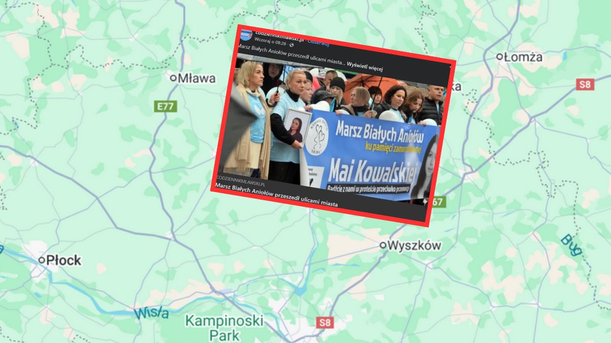 W Mławie odbył się Marsz Białych Aniołów