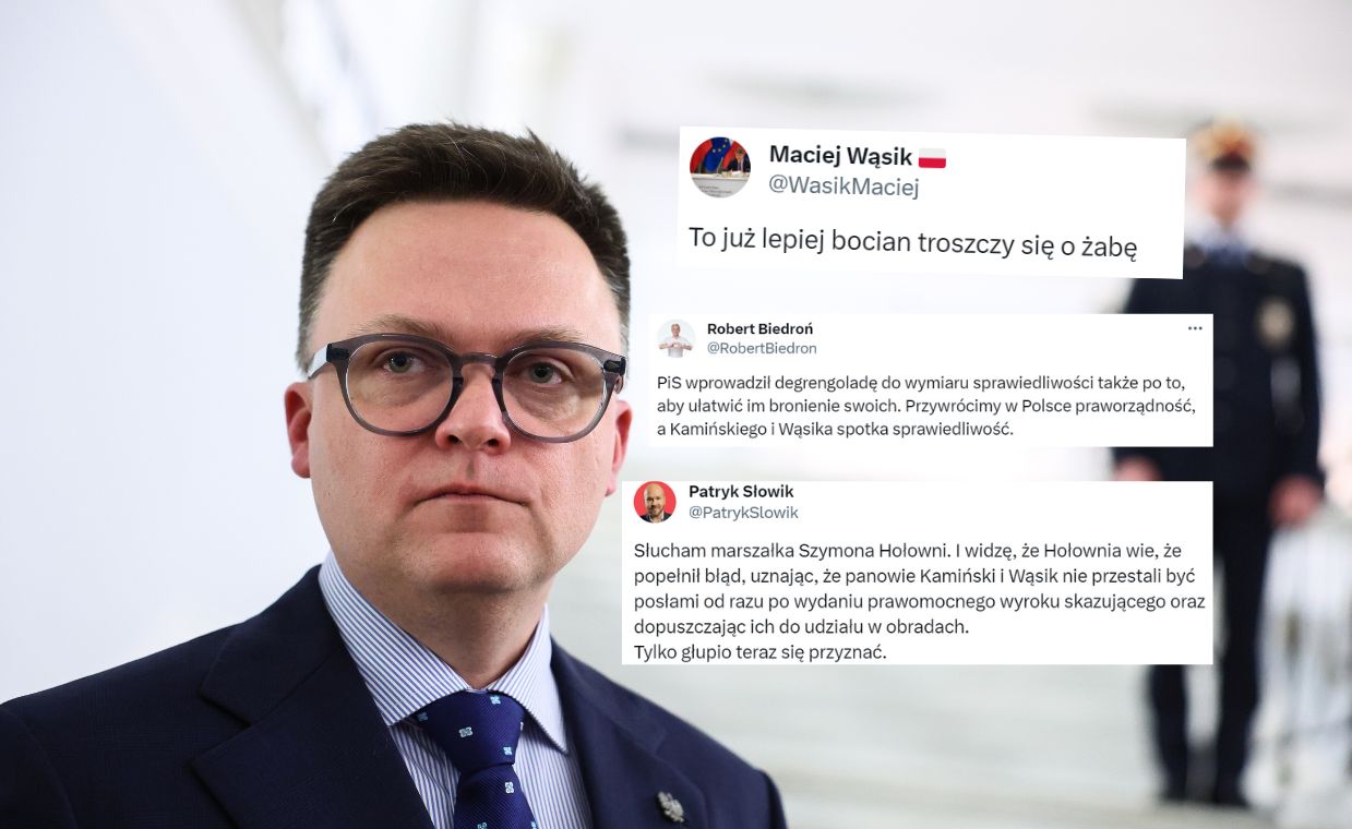 Pomyłka Hołowni? Lawina komentarzy po konferencji