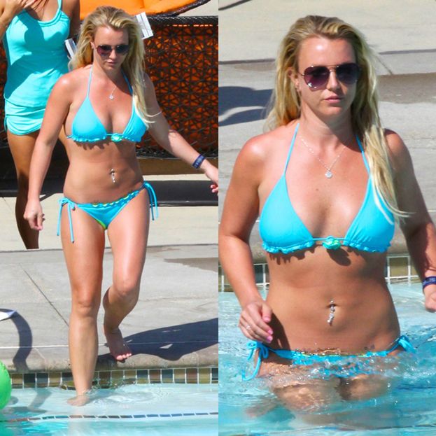 BRITNEY W BIKINI w basenie!