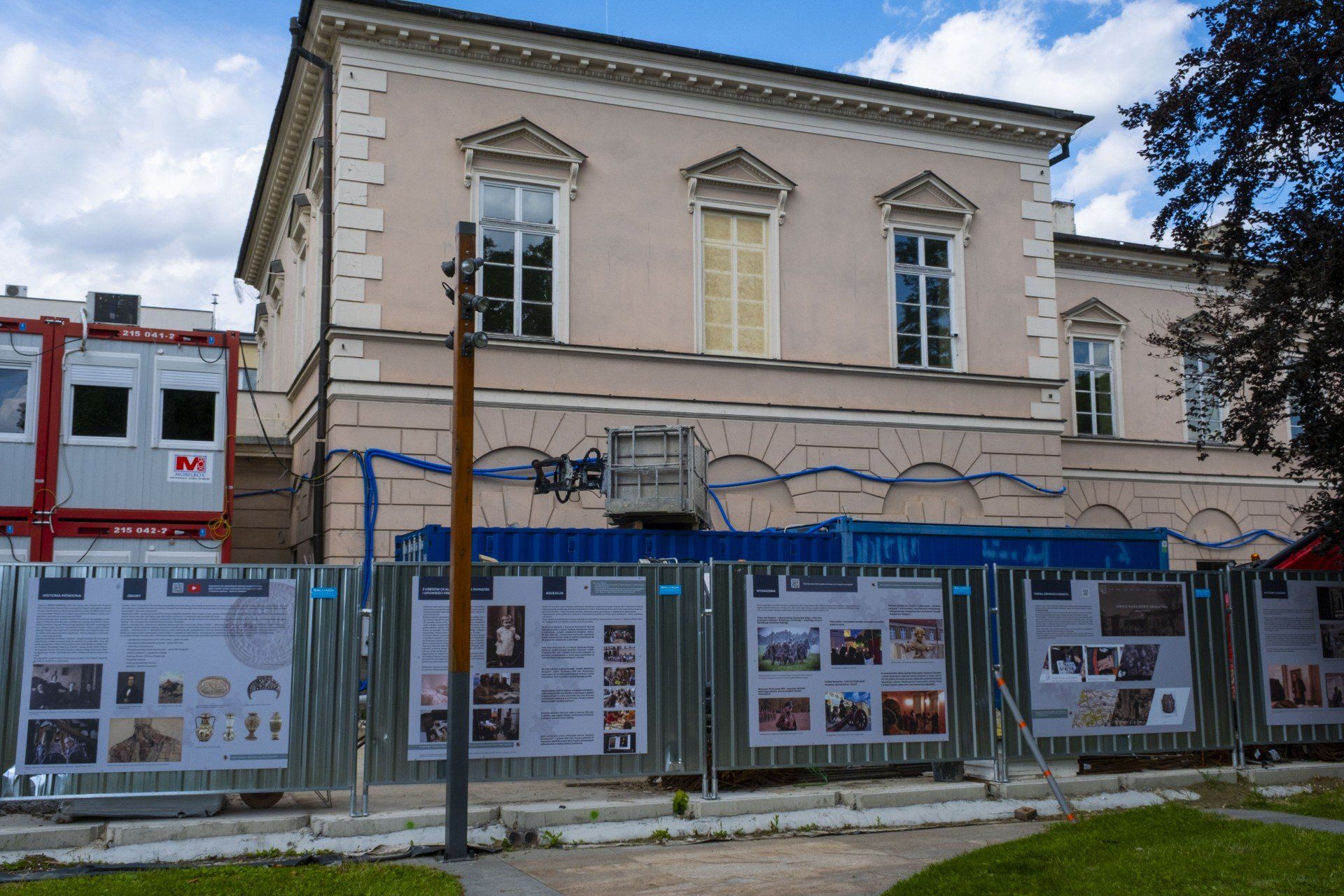 Remont Pałacu Lubomirskich