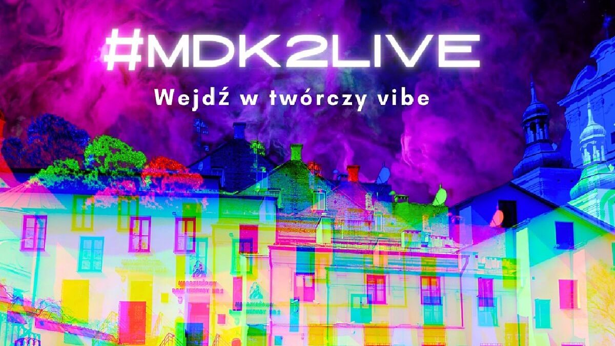 Plakat promujący dni otwarte DK2