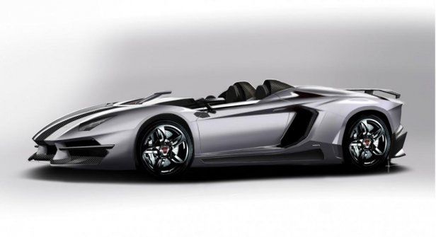 Aventador J Speedster z wirtualnym pakietem Prindiville