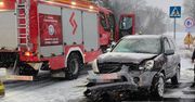 Lubień: Wypadek na skrzyżowaniu. Jeden z kierowców zignorował znak