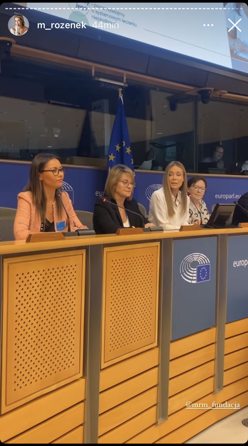 Małgorzata Rozenek w Parlamencie Europejskim