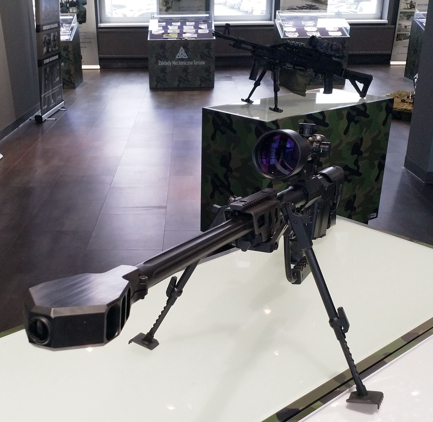 Wielkokalibrowy karabin wyborowy TOR kal. 12,7x99 mm NATO używany m.in. przez Wojsko Polskie.
