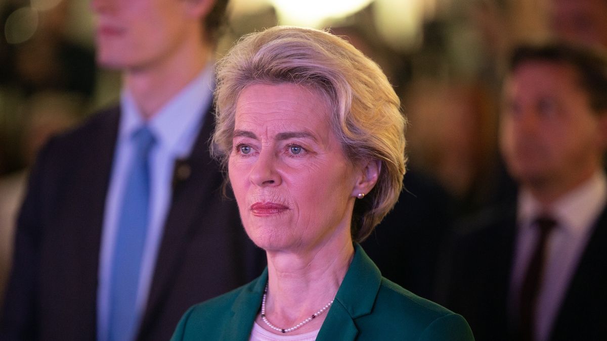 Na zdjęciu Ursula von der Leyen