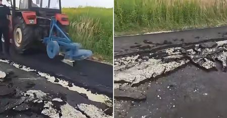 60-letni rolnik zaorał asfalt. Ujawnili jego tłumaczenia