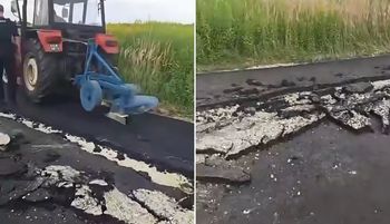 60-letni rolnik zaorał asfalt. Ujawnili jego tłumaczenia