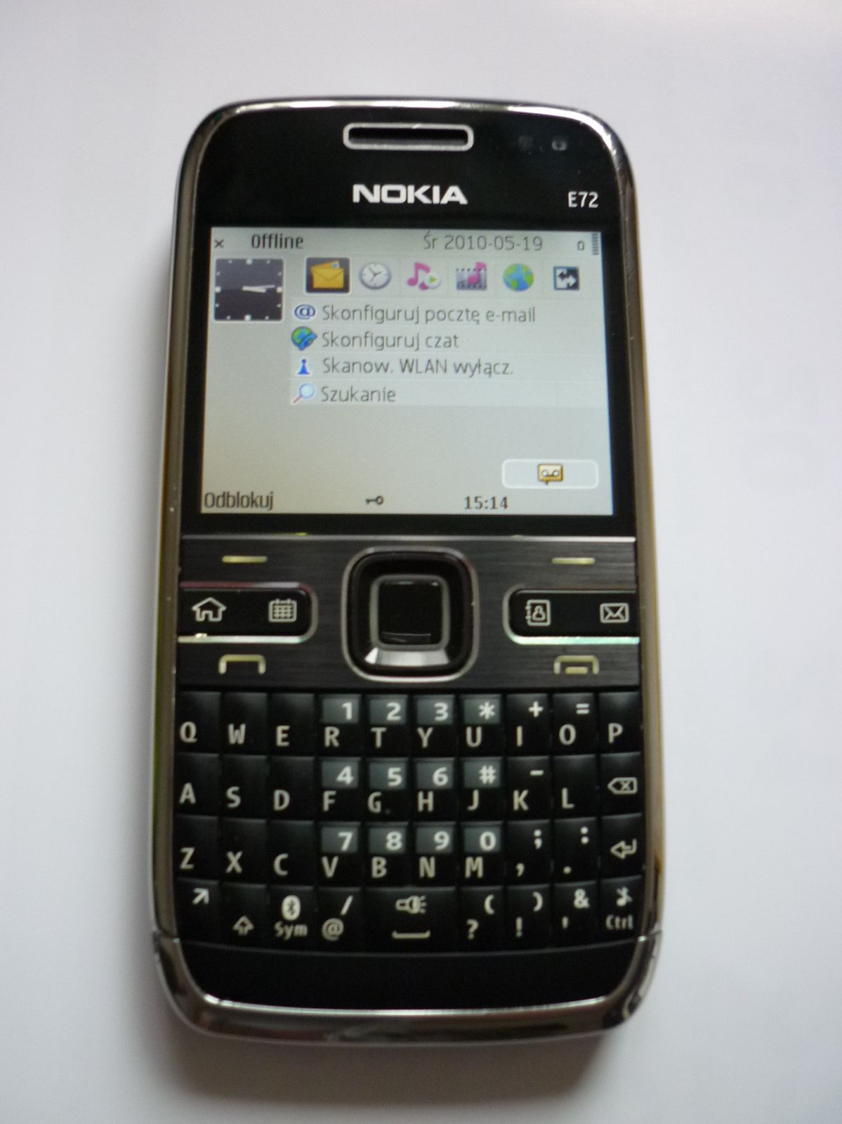 Nokia E72 – pierwsze wrażenia