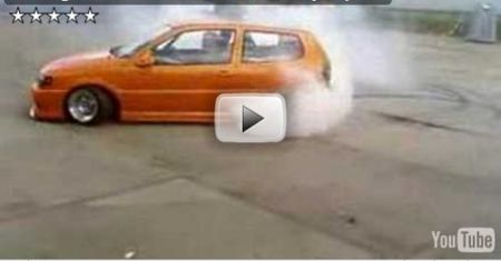 VW Polo z silnikiem Hayabusy