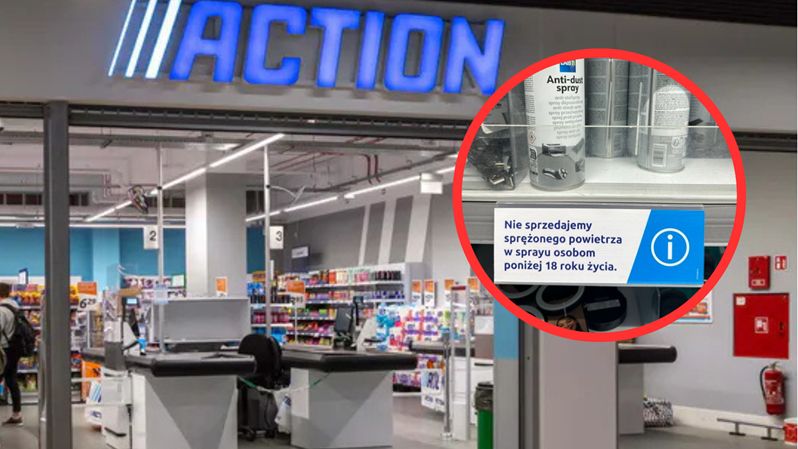 Sprężone powietrze tylko dla pełnoletnich