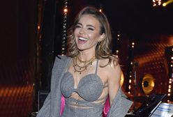 Co ona miała na sobie? Edyta Herbuś rzucała się w oczy