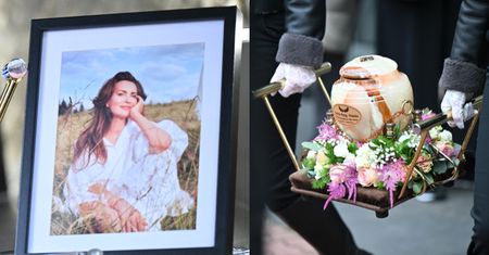 Pogrzeb Agnieszki Maciąg ma charakter świecki. Zamiast księdza, mistrzyni ceremonii. Na sali wybrzmiały poruszające słowa