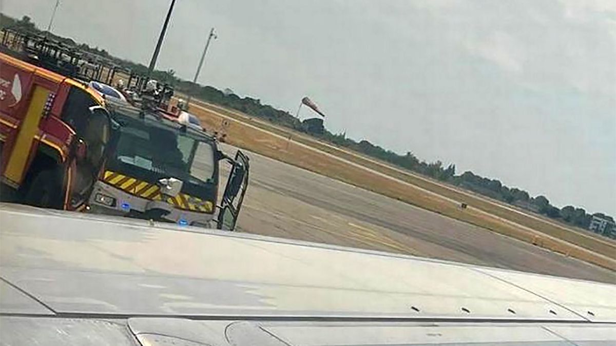 Samolot z turystami awaryjnie lądował w Tuluzie na południu Francji