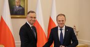 Zakończyło się spotkanie Dudy i Tuska