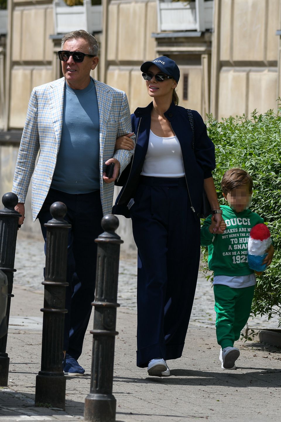 Izabela Janachowska na luksusowym lunchu z rodziną