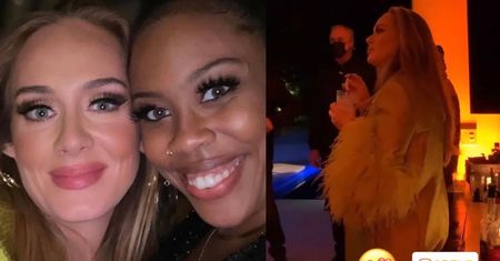 Adele znów imprezowała na afterparty po Oscarach! Już bez Kingi Rusin...