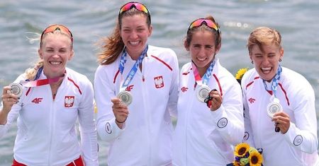 Tokio 2020. Polskie wioślarki zdobyły srebrny medal! "W głowie się nie mieści" (ZDJĘCIA)