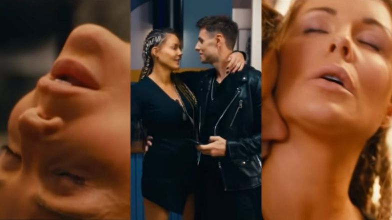 Małgorzata Rozenek w teledysku do filmu Patryka Vegi