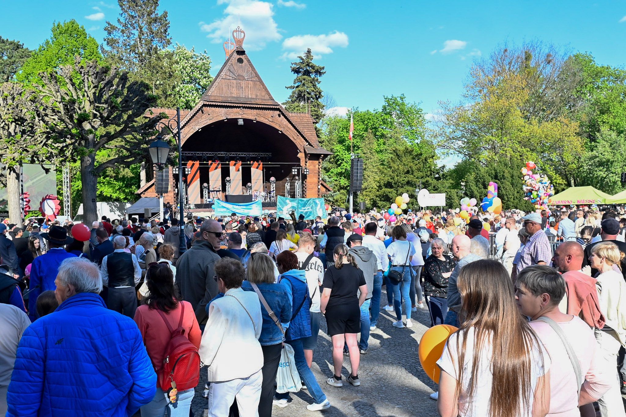 Parada Majowa w Ciechocinku