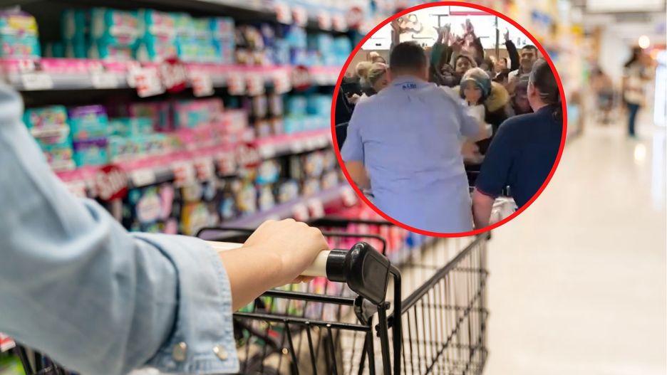 Ludzie dosłownie rzucili się na promocyjne produkty