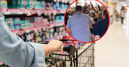 Osobliwa scena w jednym ze sklepów w Niemczech. Ludzie rzucili się na promocję