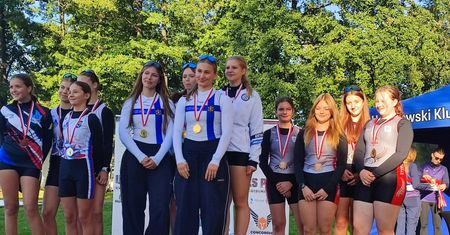 PTW Płock z trzema medalami w Ostródzie. Młodzi wioślarze pokazali się z dobrej strony!